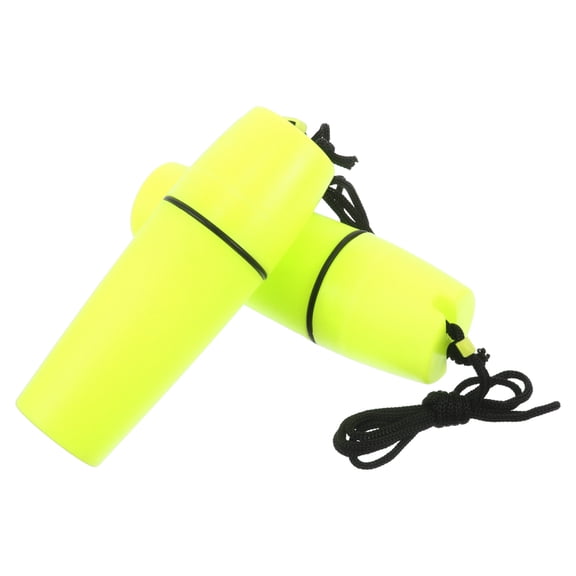 UPGRATOR 2Pcs Portable Dry Box Yellow Waterproof Storage Case with Quick Access Seal
