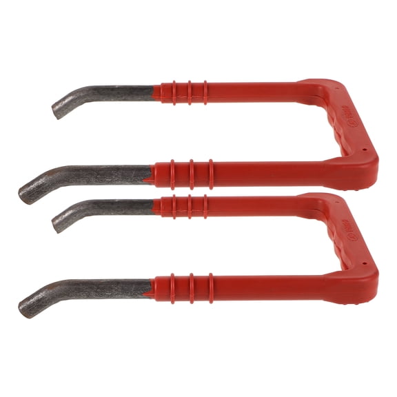 UPGRATOR 2Pcs Sturdy Ladder for Well Climbing Safe Multi-use Anti-slip Step Assorted Color 11.1x5.7x1.2in