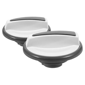 UPGRATOR 2Pcs Washer Control Rotary Knobs Washing Machine Replacement Knobs Washer Knobs Washing Machine Supplies Compatible with Haier XPB85987S 70287S