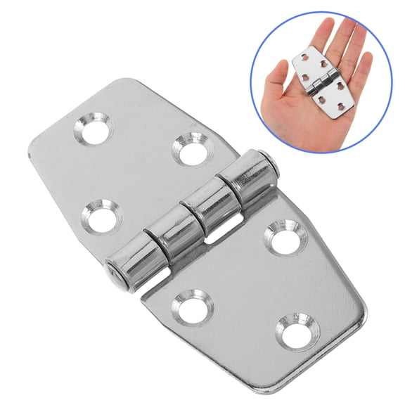 UPGRATOR 2Sets Heavy Duty Marine Hatch Hinges with Noise Reduction for Boat Doors and Rv Cabinets
