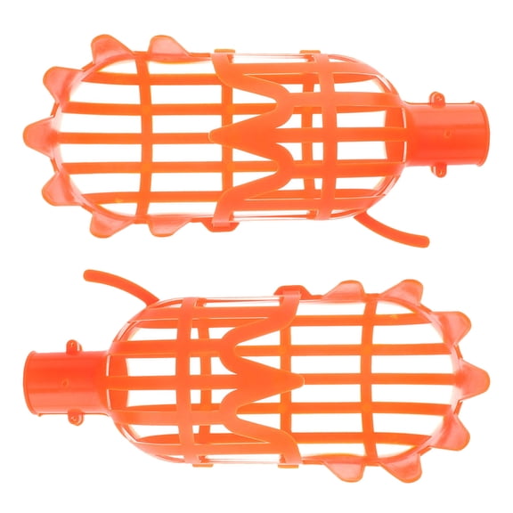 UPGRATOR 2pcs Garden Fruit Picker Loquat Picking Tool PP Orange Fruit Picking Farmers