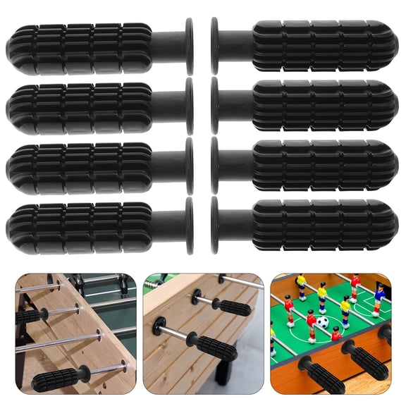 UPGRATOR 3.73x0.98x0.98in Plastic Foosball Handles 1 Set for Player Movement Control