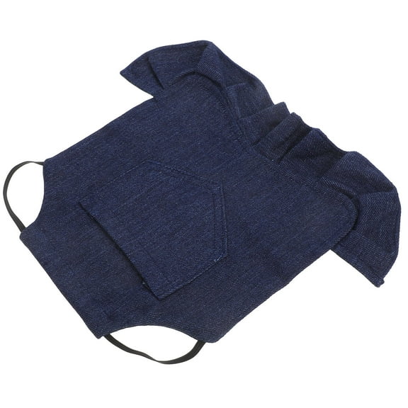 UPGRATOR 3Pcs Blue Chicken Saddles for Hens with Double Layer Protection and Denim