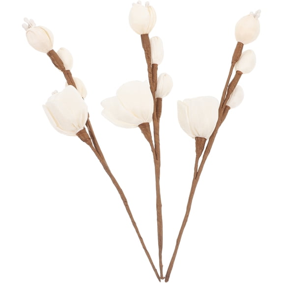 UPGRATOR 3pcs Rice Paper Diffuser Sticks For Bedroom Office Home Decor