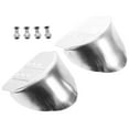 thumbnail image 1 of UPGRATOR Heel Bracket Kits with 4 Screws for Drywall Stilts, Ensuring Stability and Support in High- Work, 1 of 8
