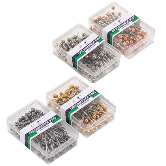 UPGRATOR 400Pcs Sturdy Straight Pin for Sewing Quilting Corsage and Decorative DIY Projects