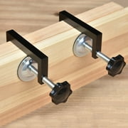 UPGRATOR 4-Pack Adjustable Aluminum Alloy Clamps for Sectional Sofa Connectors and Woodworking Projects
