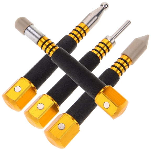 UPGRATOR 4Pcs Dent Removal Kit Iron Dent Remover Tool for Maintenance