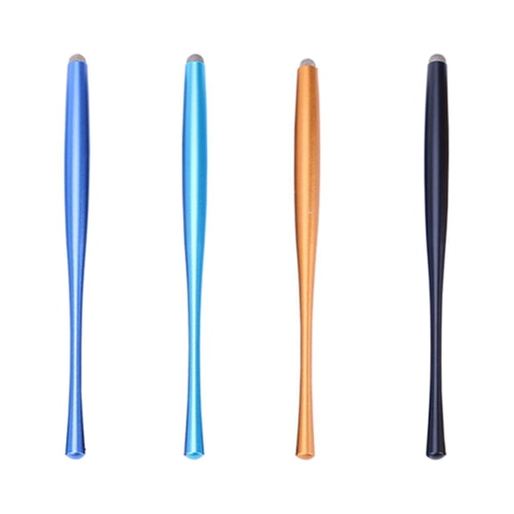 UPGRATOR 4Pcs Touch Screen Writing Tool with Metal Body for Smartphones and Tablets Assorted Colors