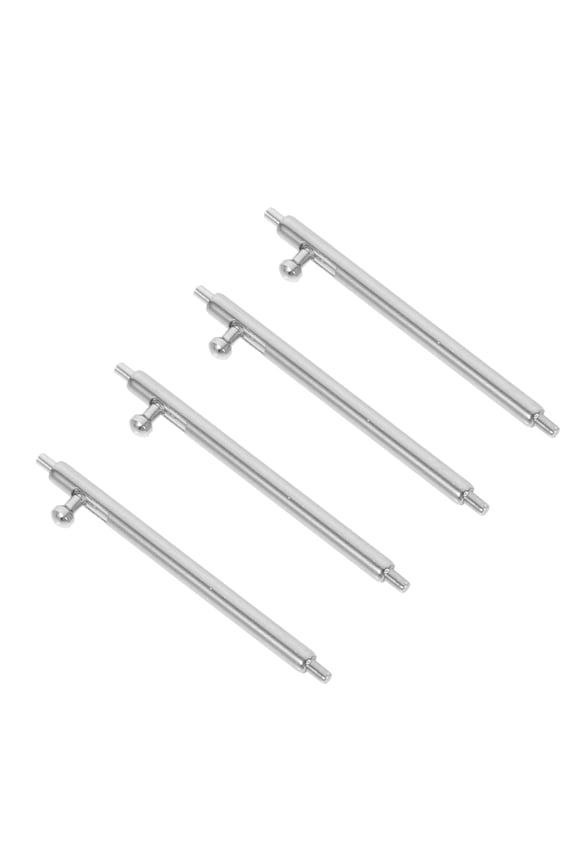 4Pcs Quick Release Watch Band Pins Stainless Steel Tube for Easy Spring Bar Removal Plated