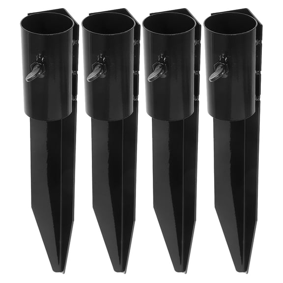 UPGRATOR 4Pcs Reinforced Metal Stakes for Landscape Lighting Parts Outdoor Use
