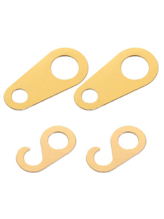 4Pcs Reliable Metal Cuckoo Clock Chain Tabs for Home Decor and Clock Mechanism Kit