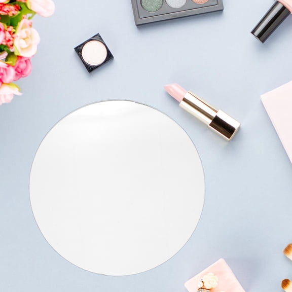 UPGRATOR 4pcs Small Mirrors for Crafting Clear Reflection for DIY Projects