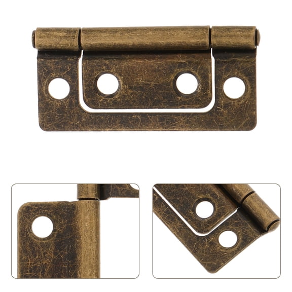 UPGRATOR 4pcs RV Hinges Heavy Duty Coffee Iron For Trailer Hardware