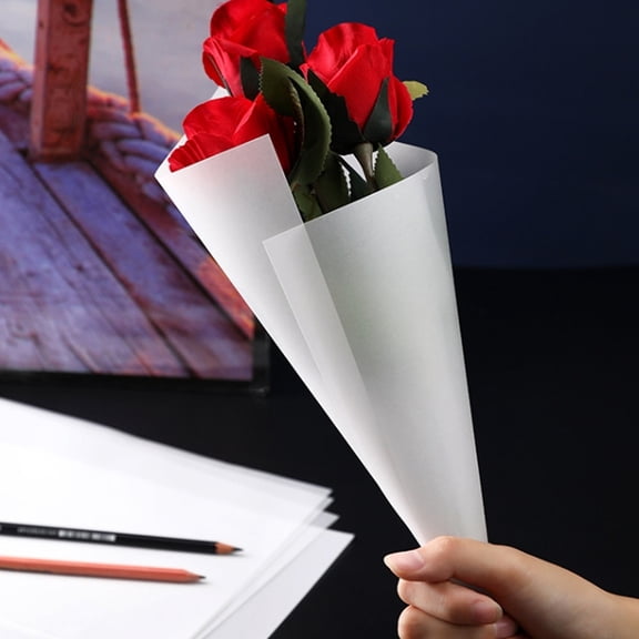 UPGRATOR 50 Pcs White Translucent Craft Paper Sheets For Art Creation With Graphite Paper