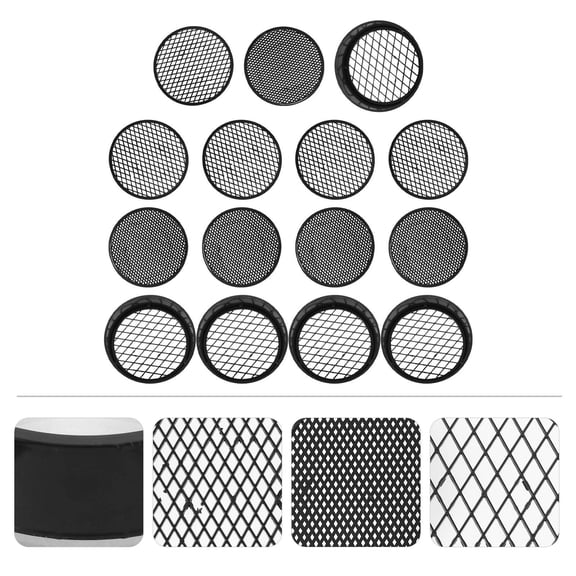 UPGRATOR 5-Pack Plastic Garden Sifting Screens with Multiple Mesh Sizes for Soil, Sand, and Gravel Sorting