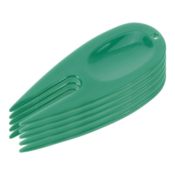 UPGRATOR 5pcs Divot Fixer Golf Handling Tool Plastic Green for Outdoor Sports and Golfers