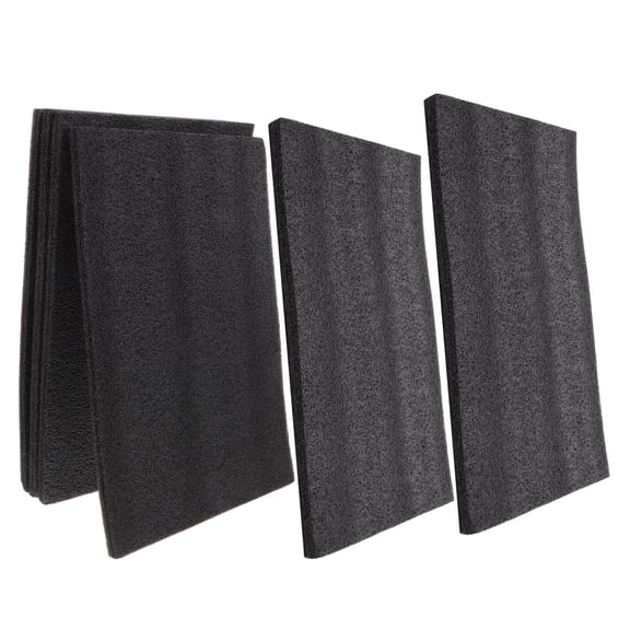 UPGRATOR 6Pcs Polyethylene Foam Board Black Foam Padding for Shipping and Packing Inserts