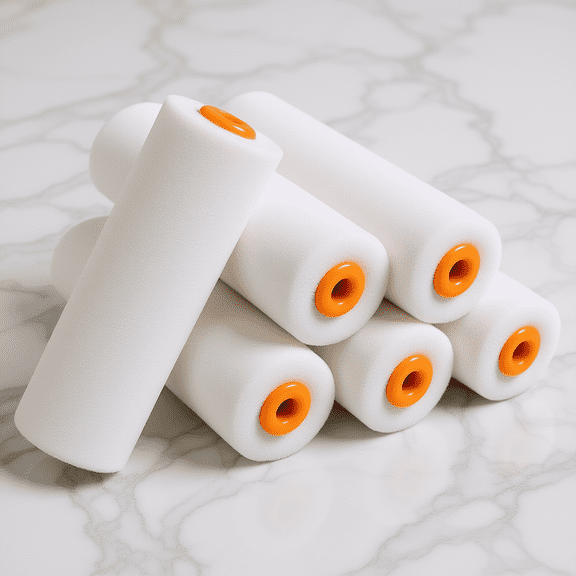UPGRATOR 6Pcs Small Paint Rollers for Wall Painting House Painting Supplies Compatible with Latex and Oil Paint