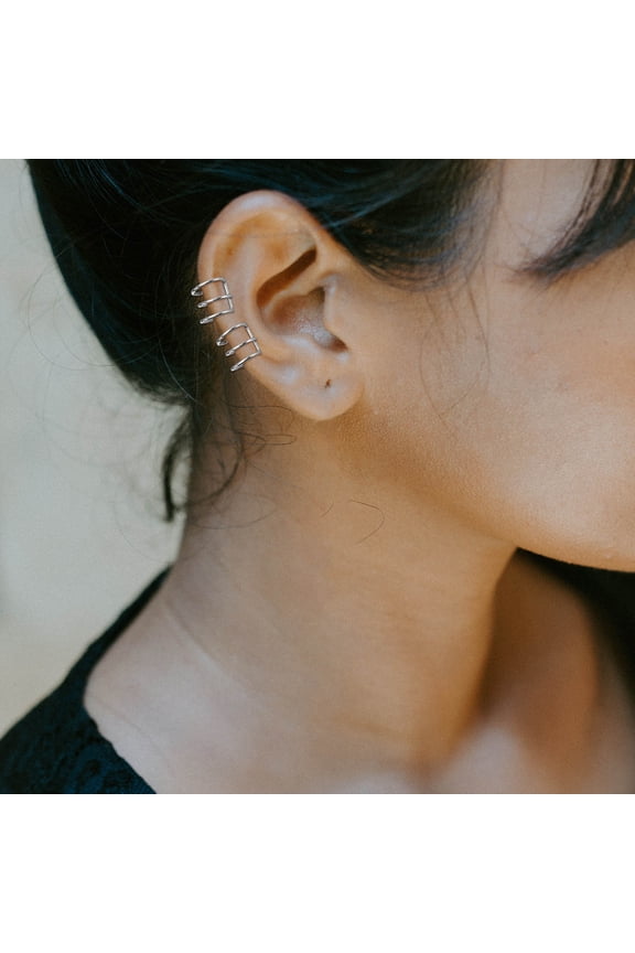 8Pairs Fashion Ear Clips Creative Ear Bone Jewelry for Masquerade Events