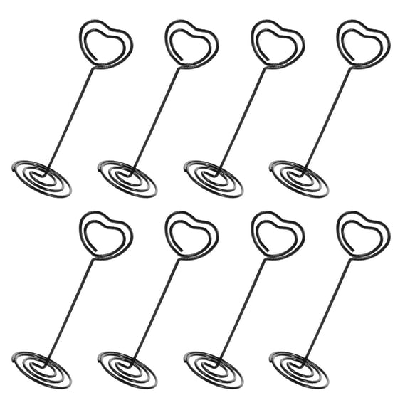UPGRATOR 8Pcs Table Picture Holder Stands Wire Upright Design for Cards