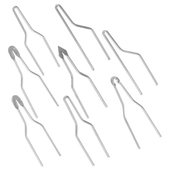 UPGRATOR 8Pcs Wood Burner Pen Tips Replacement Metal Nibs for Accurate Pyrography Wood Burning Work