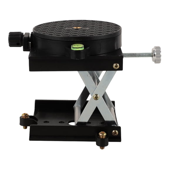 UPGRATOR Adjustable Lift Table Stand Laboratory Jack Platform for Accurate Building Measurement
