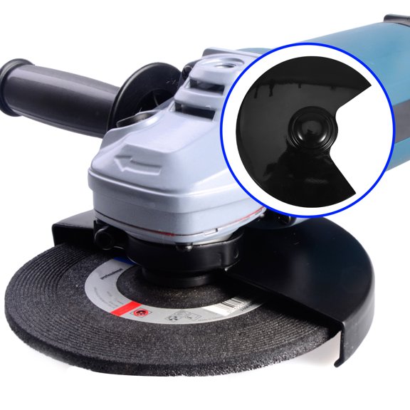 UPGRATOR Durable Tungsten Steel Angle Grinder Guard Black for Safe and Versatile Use