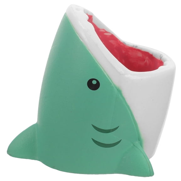 UPGRATOR Artificial Aquarium Shark Head Fish Tank Ornament Resin Multi 1Pack