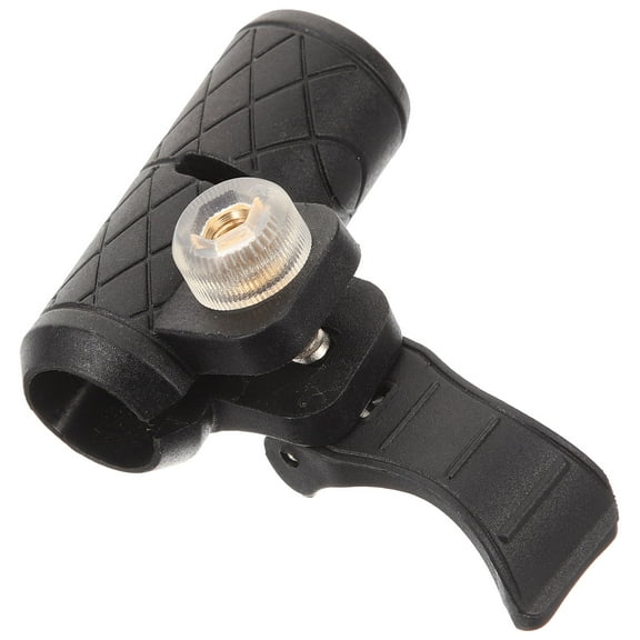 UPGRATOR Attachments for Walking Canes 1Pcs Black Plastic Fastener Clip for Men and Women 2.0x3.8x5.1in