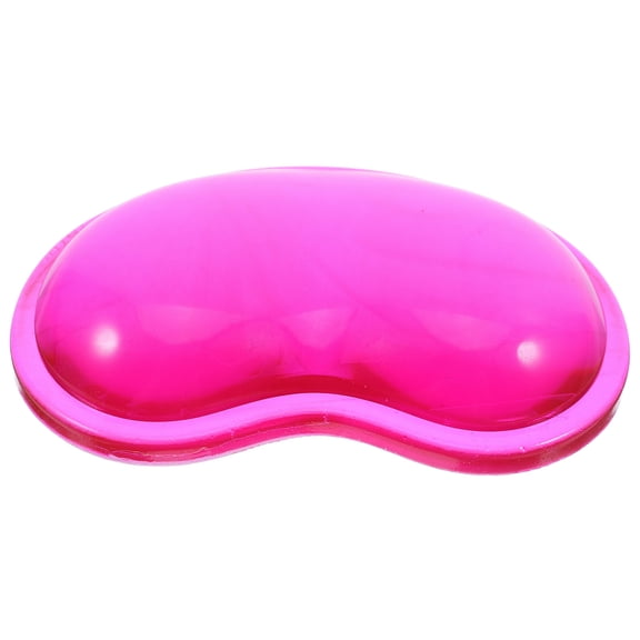 UPGRATOR Back to School Silicone Mouse Pad Wrist Guard For Office Environment Purple 1Set
