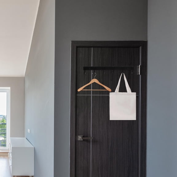 UPGRATOR Backpack Hanger Wall Hanger Black Space Aluminum Multi-purpose Storage for Entryway 1Set