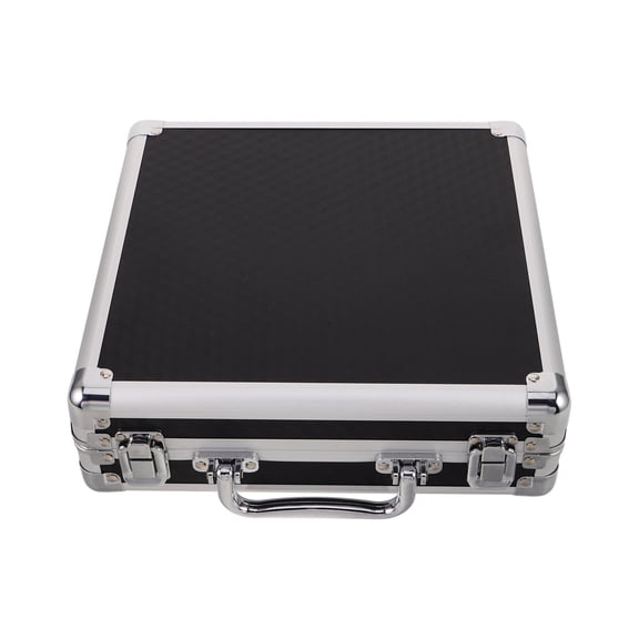 UPGRATOR Aluminum Billiard Storage Box, Padded, Black, for Organized Gear and Safe Transport