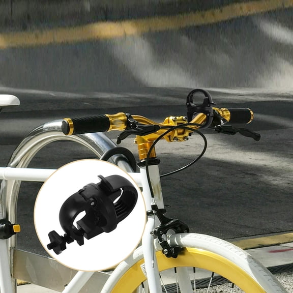 UPGRATOR Black ABS Bicycle Flashlight Mount 2Pcs for Cyclists with Quick Release