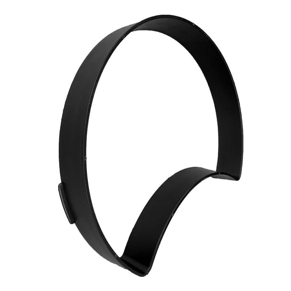 UPGRATOR Black Crescent Shape Stepping Stone Mold for Garden Paths and Lawn Landscape Design