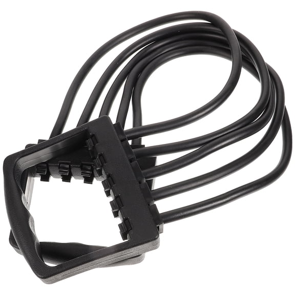 UPGRATOR Black Tpe Chest Expander Rope for Muscle Training and Daily Use
