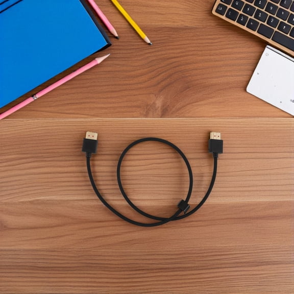 UPGRATOR Black High Definition Multimedia Cable for Pc Laptop Projector Compatible with Gaming and Office Use