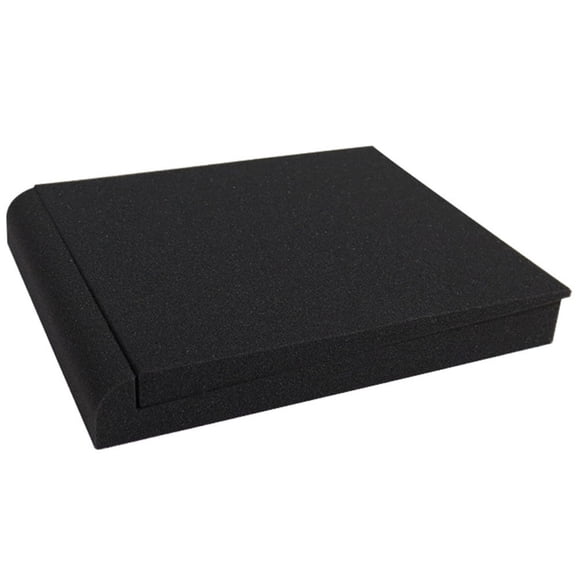 UPGRATOR Black High Density Speaker Isolation Pad with Shock Absorption and Non Slip Design
