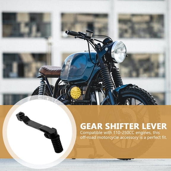 UPGRATOR Black Motorcycle Gear Shifter Lever for Off Road Dirt Bike with Precise Shift Control