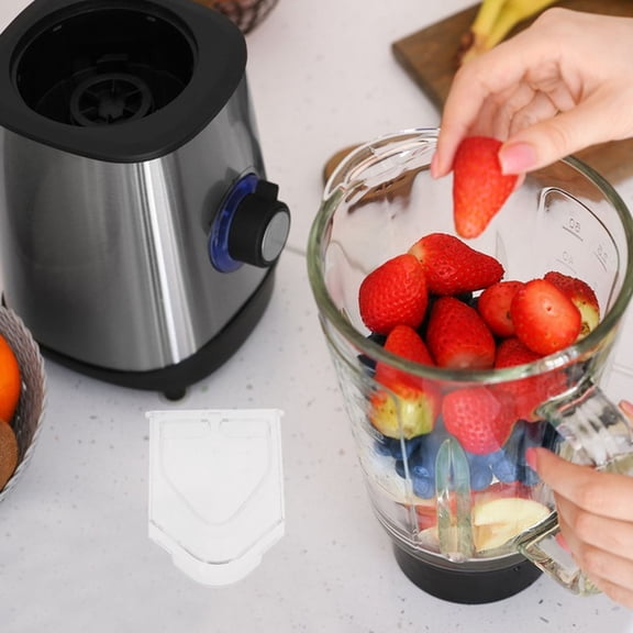 UPGRATOR Blender Jar Lid Replacement Spout Covers Transparent PC for Kitchen Use 1Pack