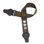 UPGRATOR Brown Adjustable Guitar Strap Comfortable Shoulder Belt for Acoustic and Electric Guitar Use