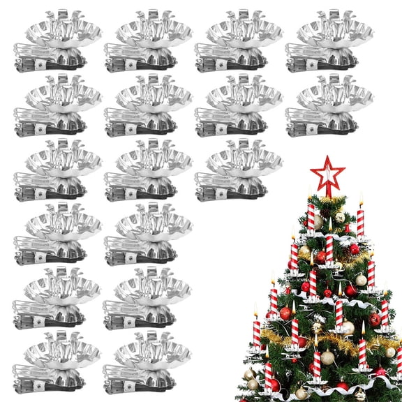 UPGRATOR Candlestick Holders 36Pcs 1.97X1.65X1.65in For Birthday Parties And Clubs