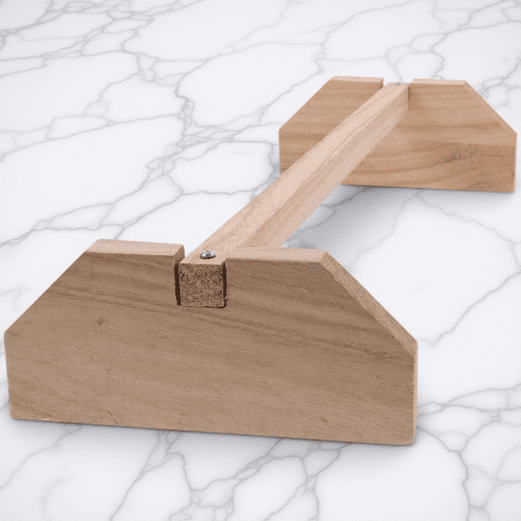 UPGRATOR Chick Perch Wood Rectangular for Chickens Pet Playground 1 Set