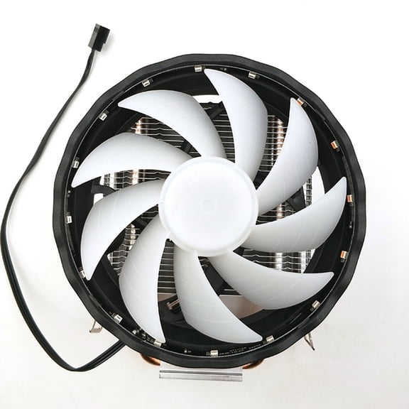 UPGRATOR Copper Cooling Fan with Large Wind and Ultra Quiet Design for Computer