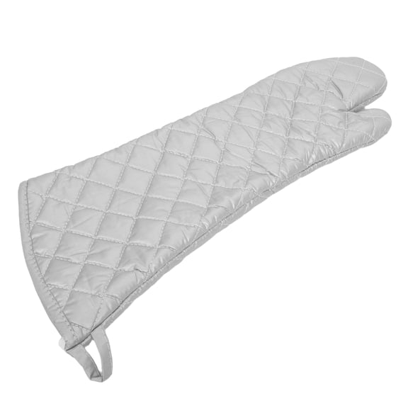 UPGRATOR Cotton Heat Resistant Oven Mitts with Extended Coverage for Cooking and Baking