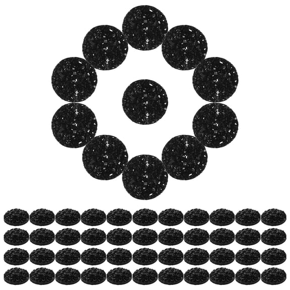 UPGRATOR Craft Enthusiasts 100Pcs Shining Design Rhinestones Flatback for Diy Projects 0.47In