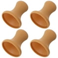 thumbnail image 1 of UPGRATOR Cucurbit Flute Mouthpiece Cover 4Pcs Silicone Chocolate Protector for Performance, 1 of 8