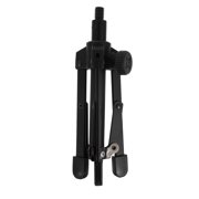 UPGRATOR Desktop Microphone Stand Black Foldable Tripod for Stable Support