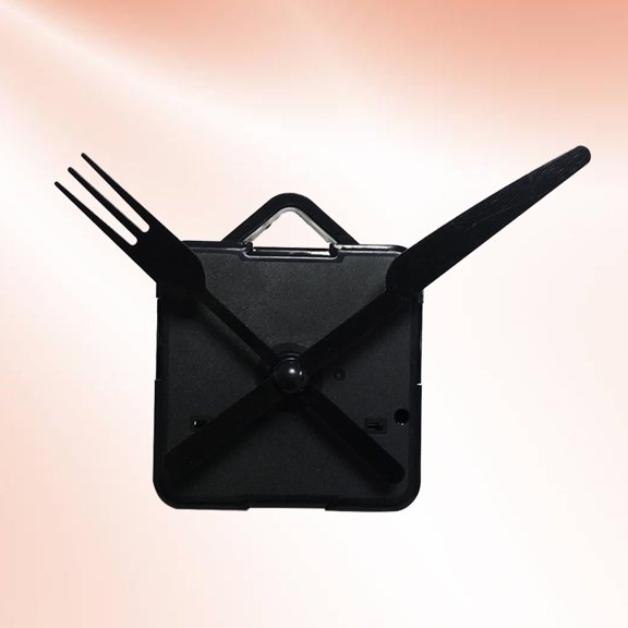 UPGRATOR Easy Install Black Clock Movement Kit for Various Clock Frames
