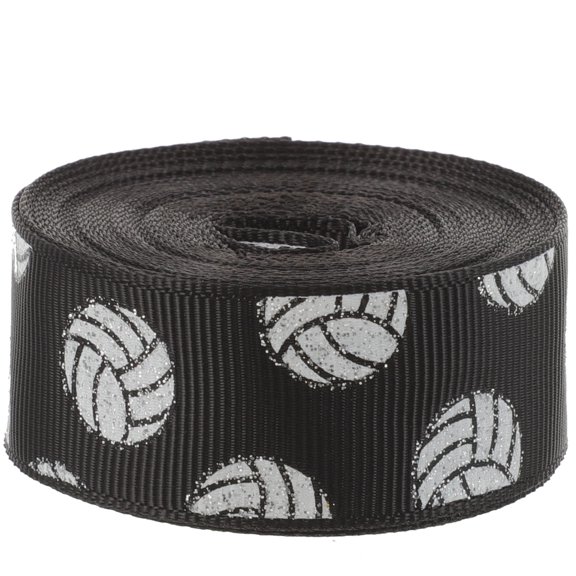 UPGRATOR Embroidered Trim Ribbon Bow Ribbon for Graduation Supplies Black Celebration 1Pcs